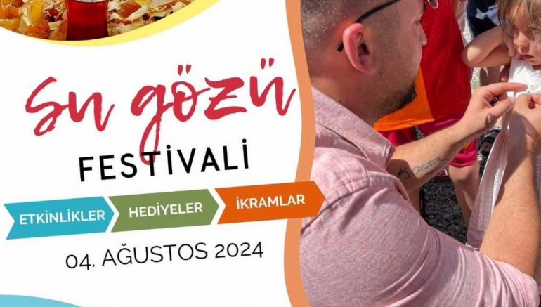 BAĞKONAK SU GÖZÜ FESTİVALİNE DAVETLİSİNİZ 