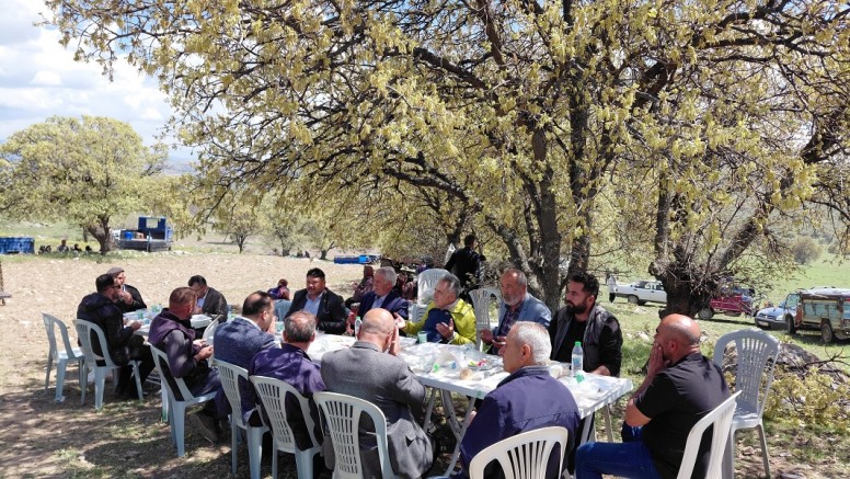 Kaymakamımız Haluk ŞİMŞEK, Kumdanlı Köyünde Düzenlenen Hıdırellez Şenliği ve Yağmur Duası Programına Katıldı