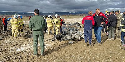 Isparta Keçiborlu'da İki Askeri Helikopter Çarpıştı: 6 Şehit