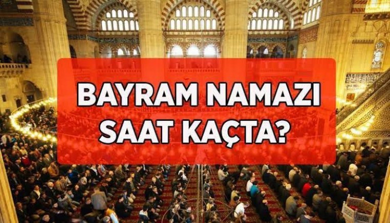 YALVAÇ'TA BAYRAM NAMAZI SAAT KAÇTA